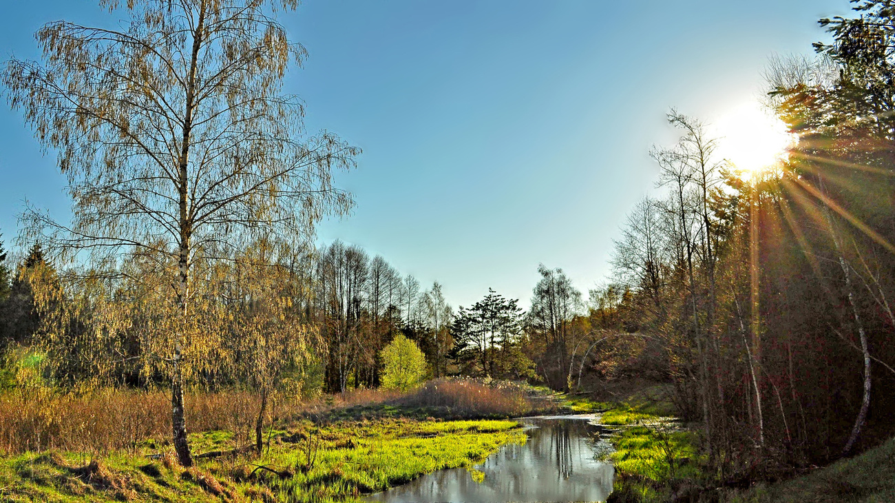 ясная погода в апреле