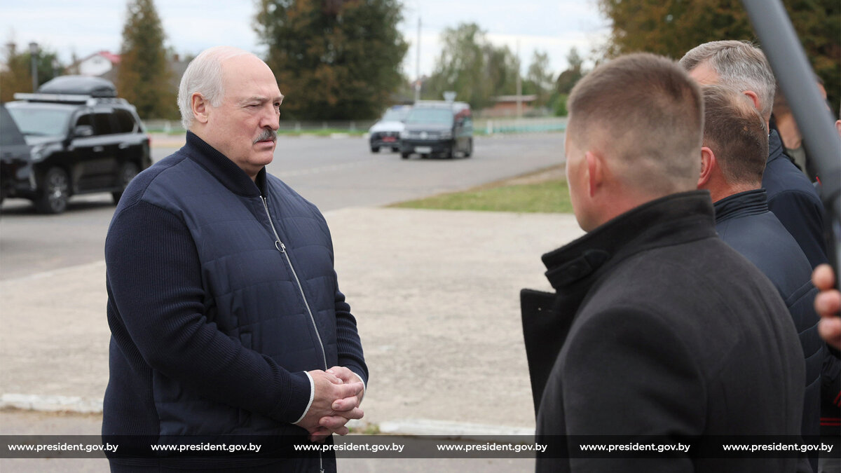 Лукашенко в Могилевской области 27 сентября