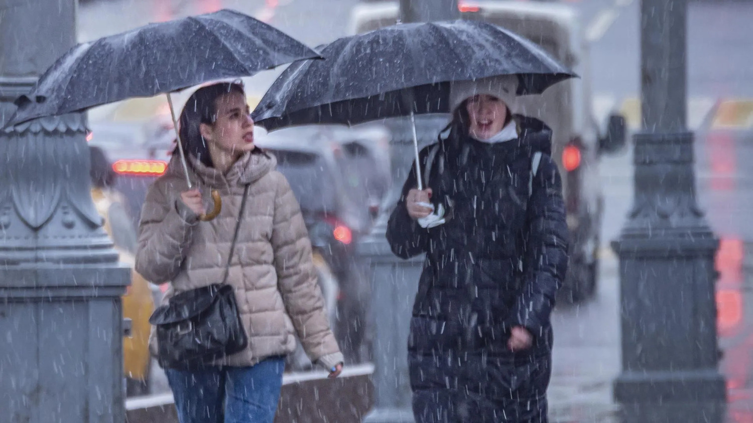 дождь и холод в конце марта