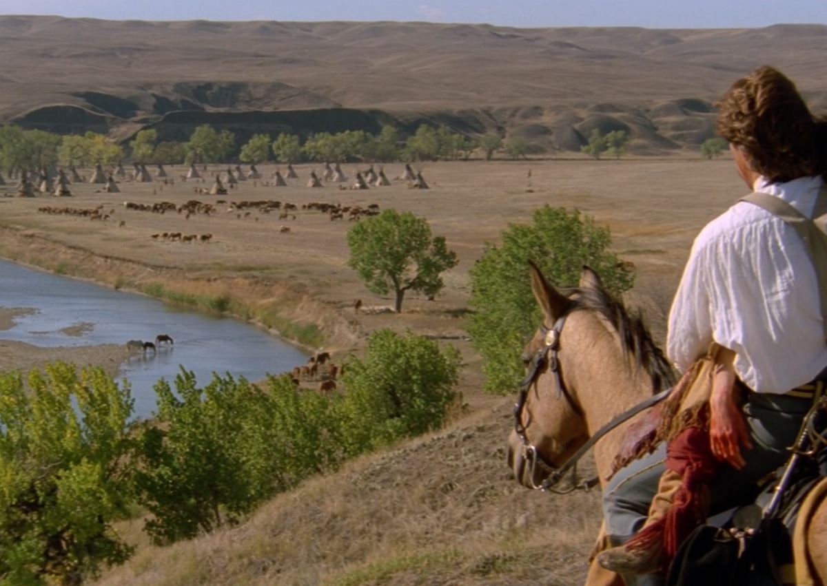 кадр из фильма "Танцующий с волками" кадр из фильма "Танцующий с волками"