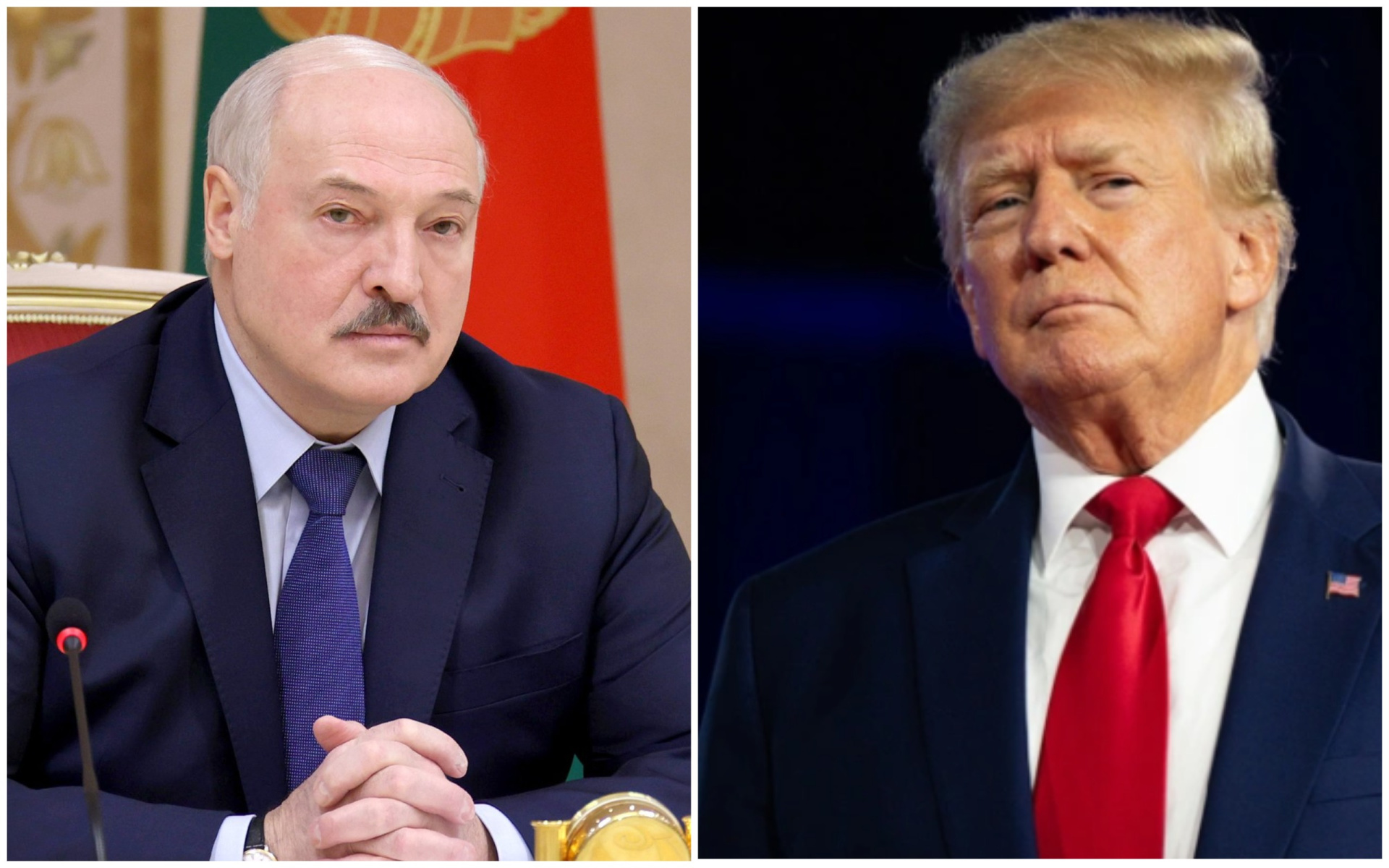 Лукашенко и Трамп