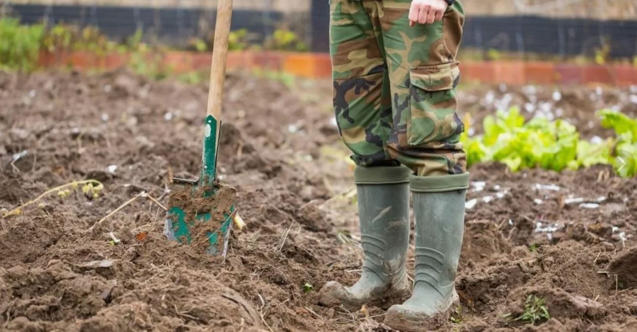перекопка огорода