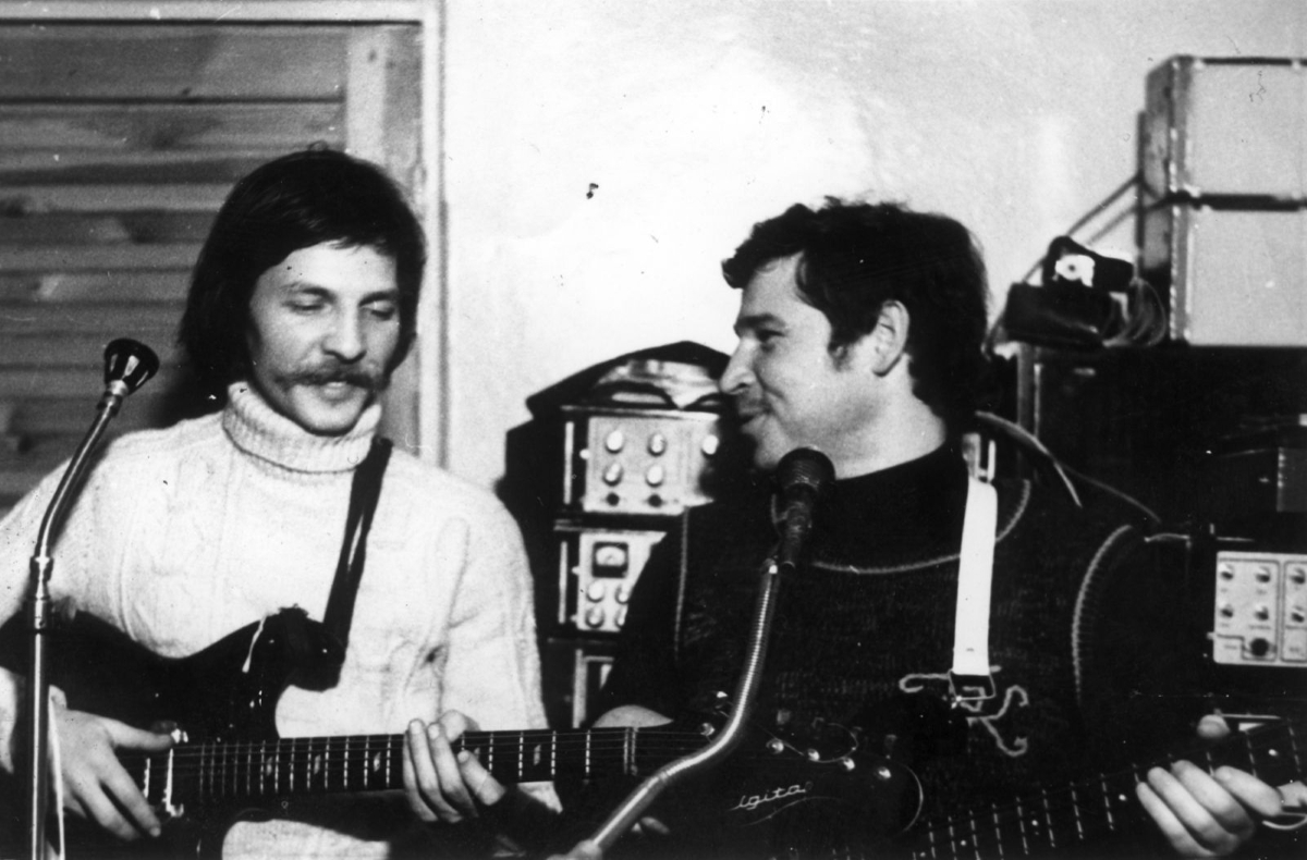 Валерий Рондель (слева) и его друг Валерий Коновалов