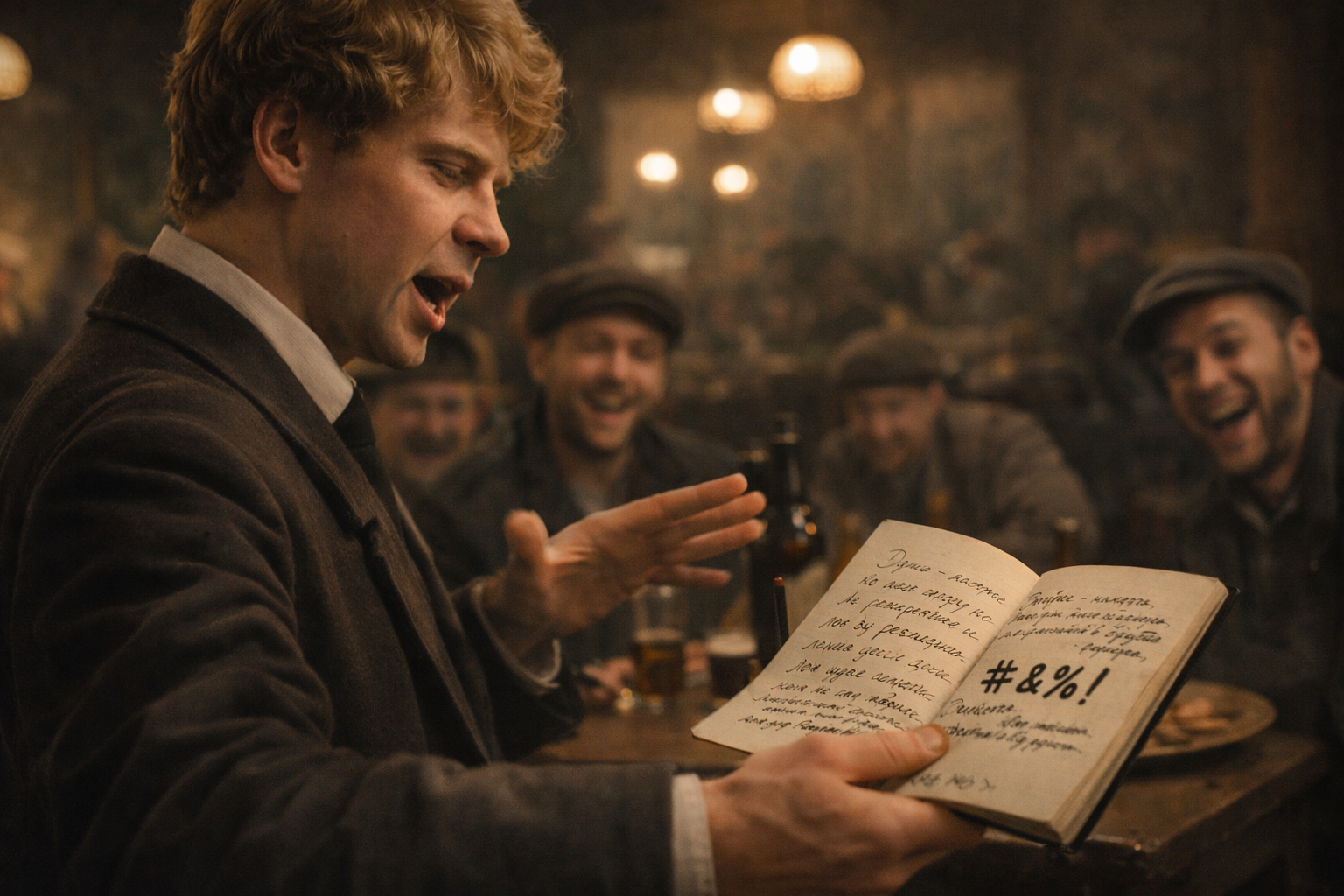 Есенин читает стихи из сборника Москва кабацкая