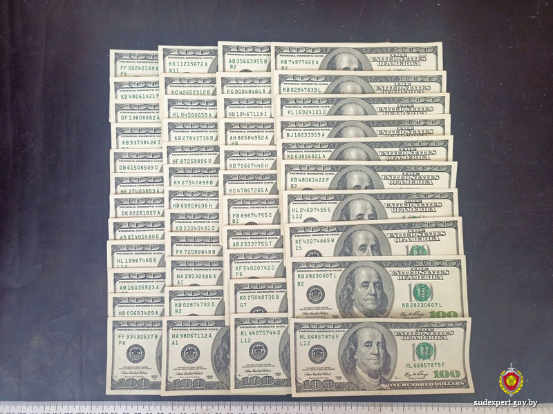 могилевчанин принес доллары в банк