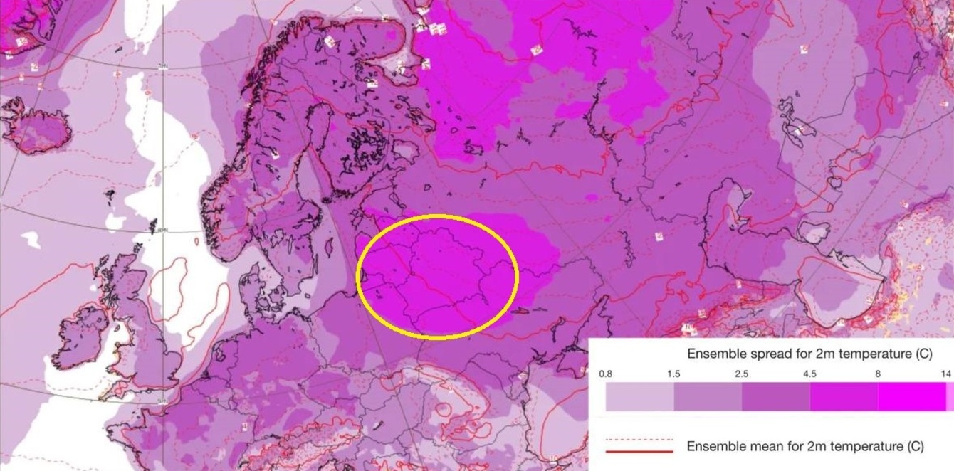 Малиновое пятно на карте 15 декабря