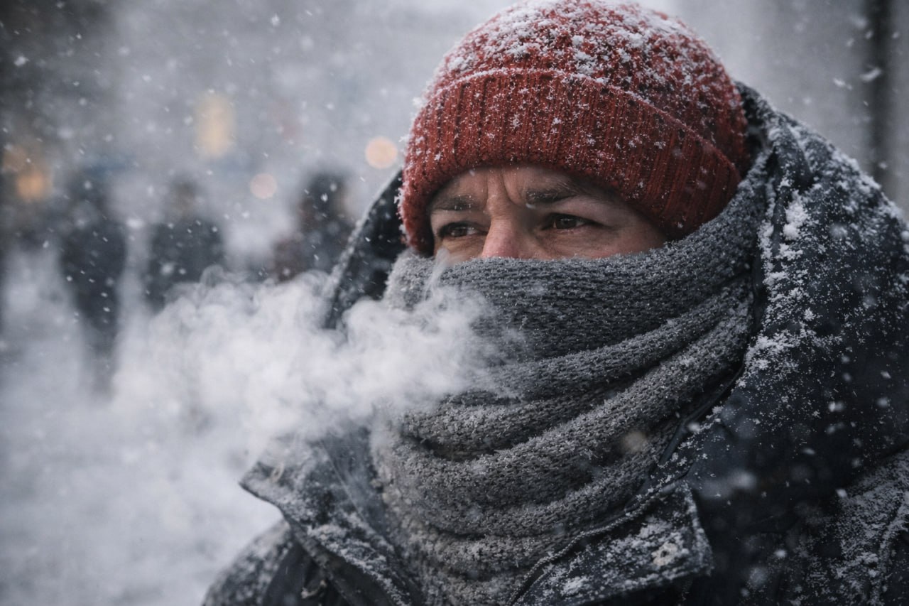 сильный холод