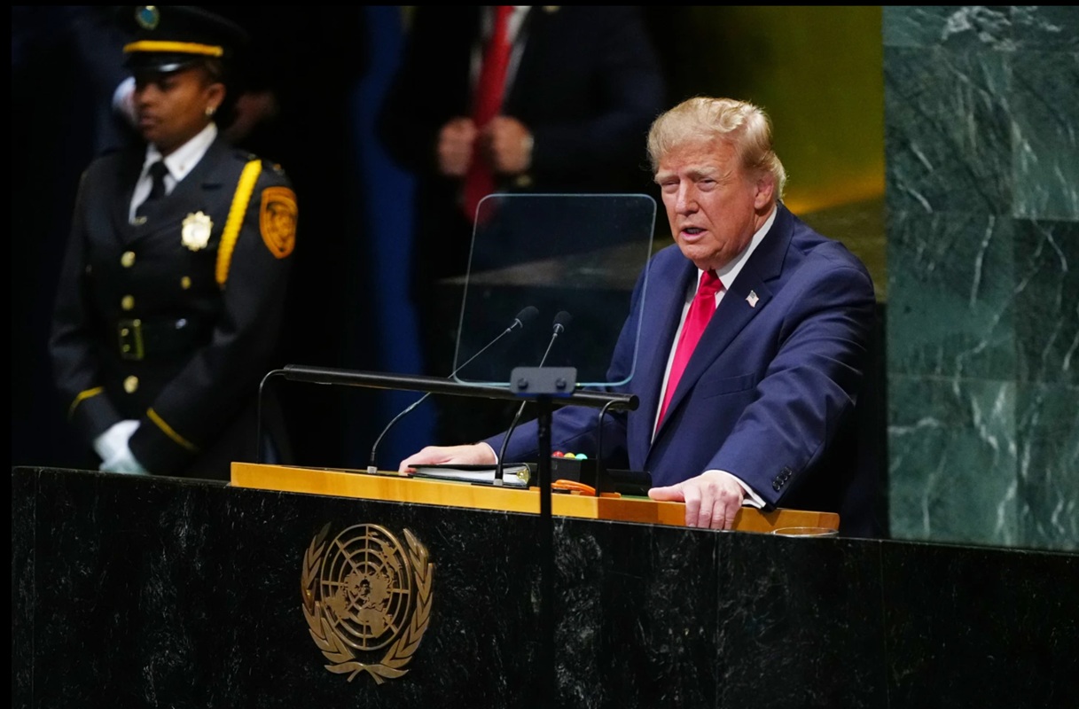 выступление Трампа на Генассамблее ООН выступление Трампа на Генассамблее ООН