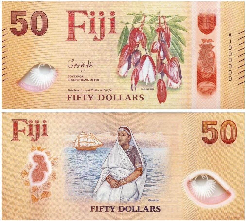 Новые доллары Фиджи