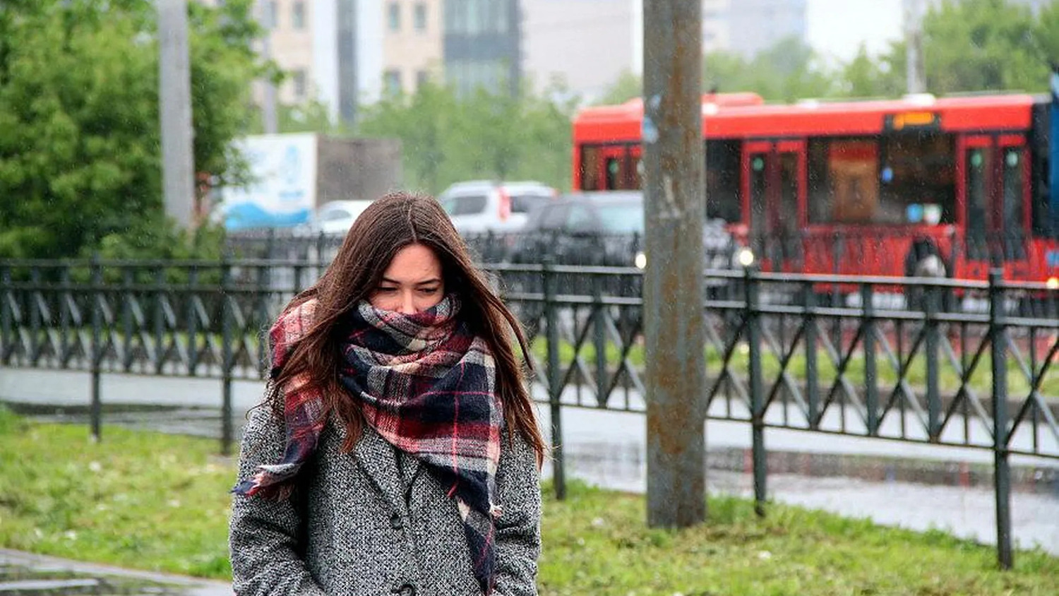 дождь в апреле