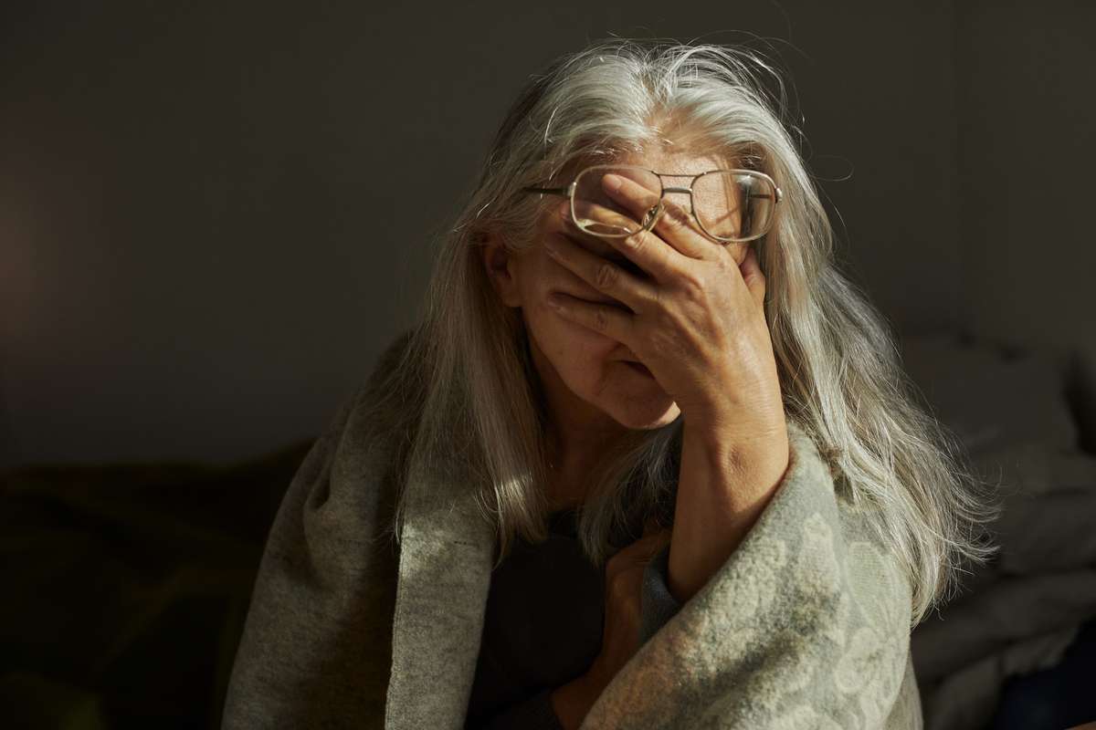 Женщина расстроена 