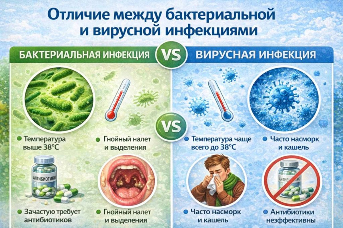 вирус или бактерия