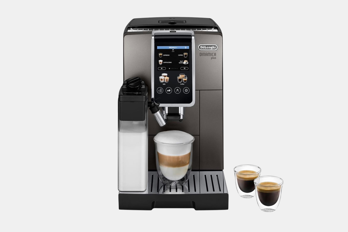 Кофемашина DeLonghi Dinamica Plus ECAM