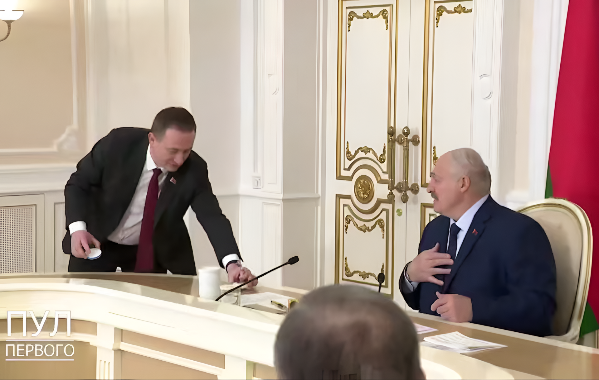 Лукашенко и снюс