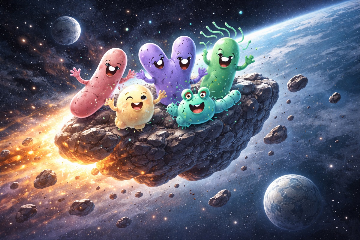 микробы в космосе