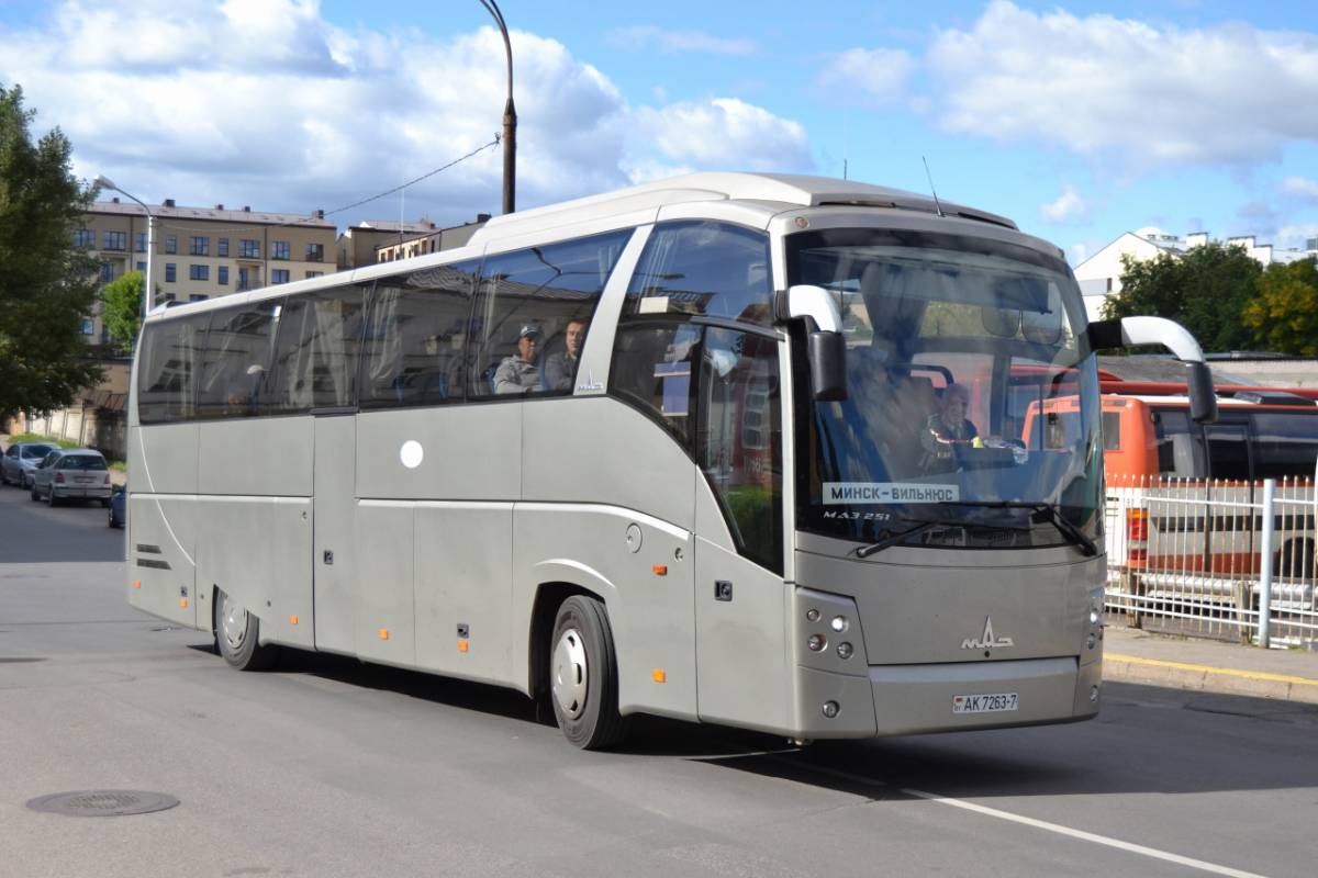 Минск- Вильнюс автобус