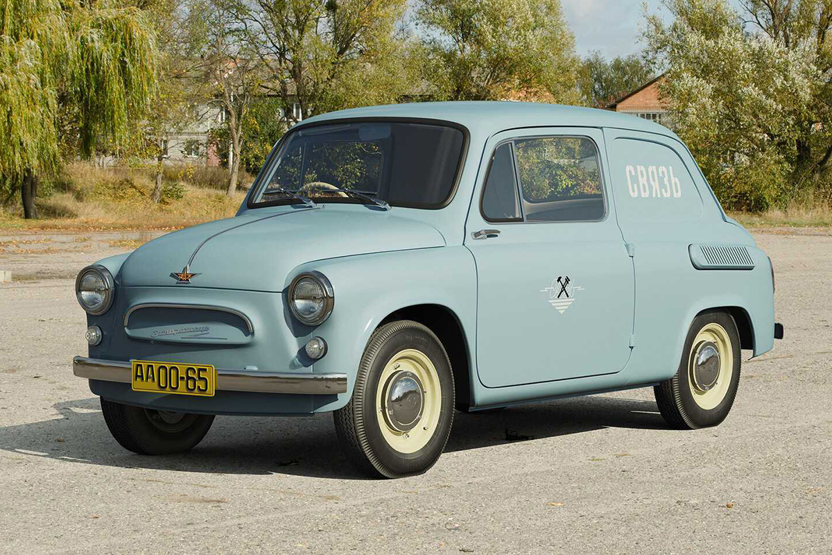 Праворульный почтовый фургон ЗАЗ-965С