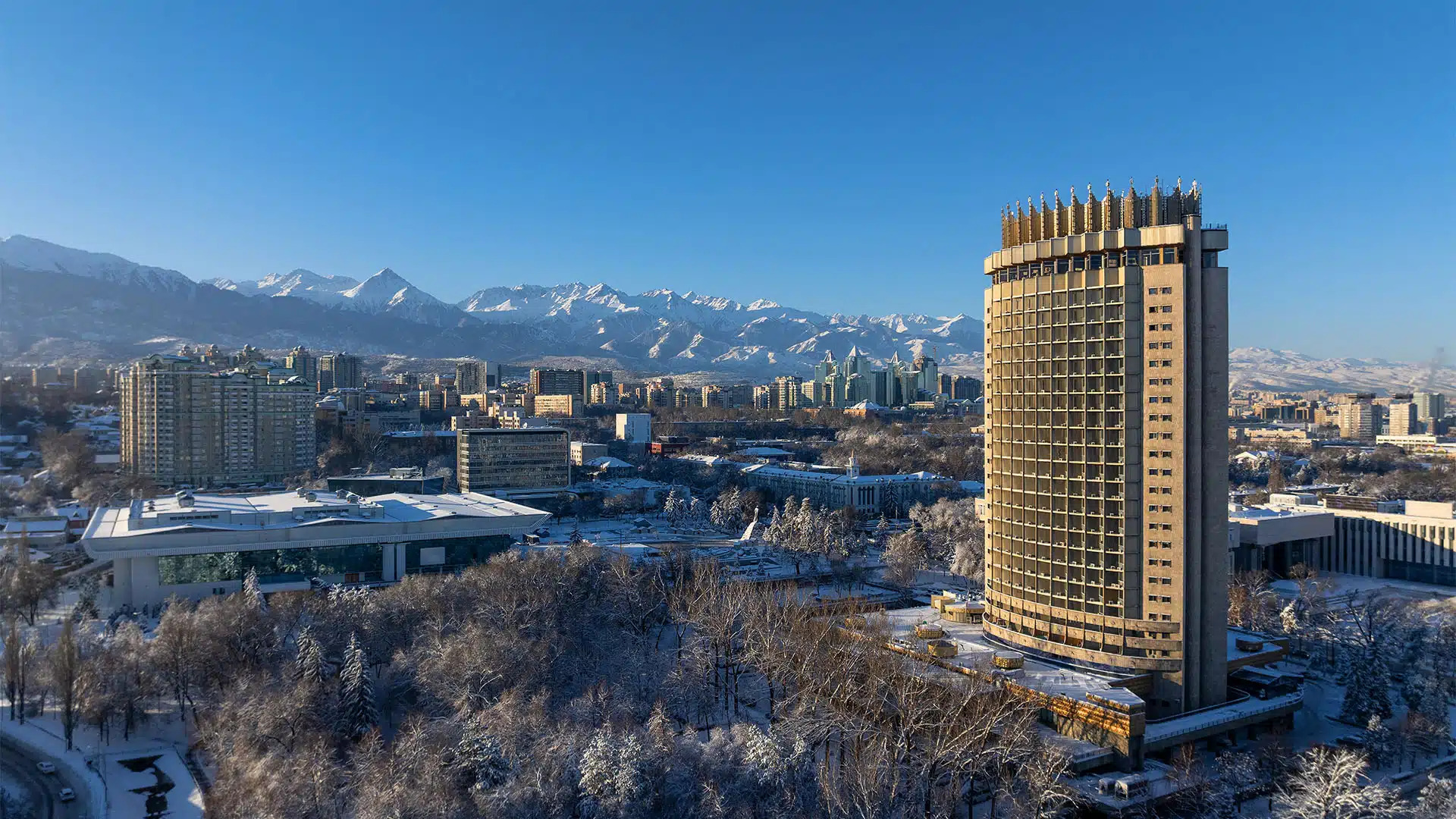 Алматы зимой