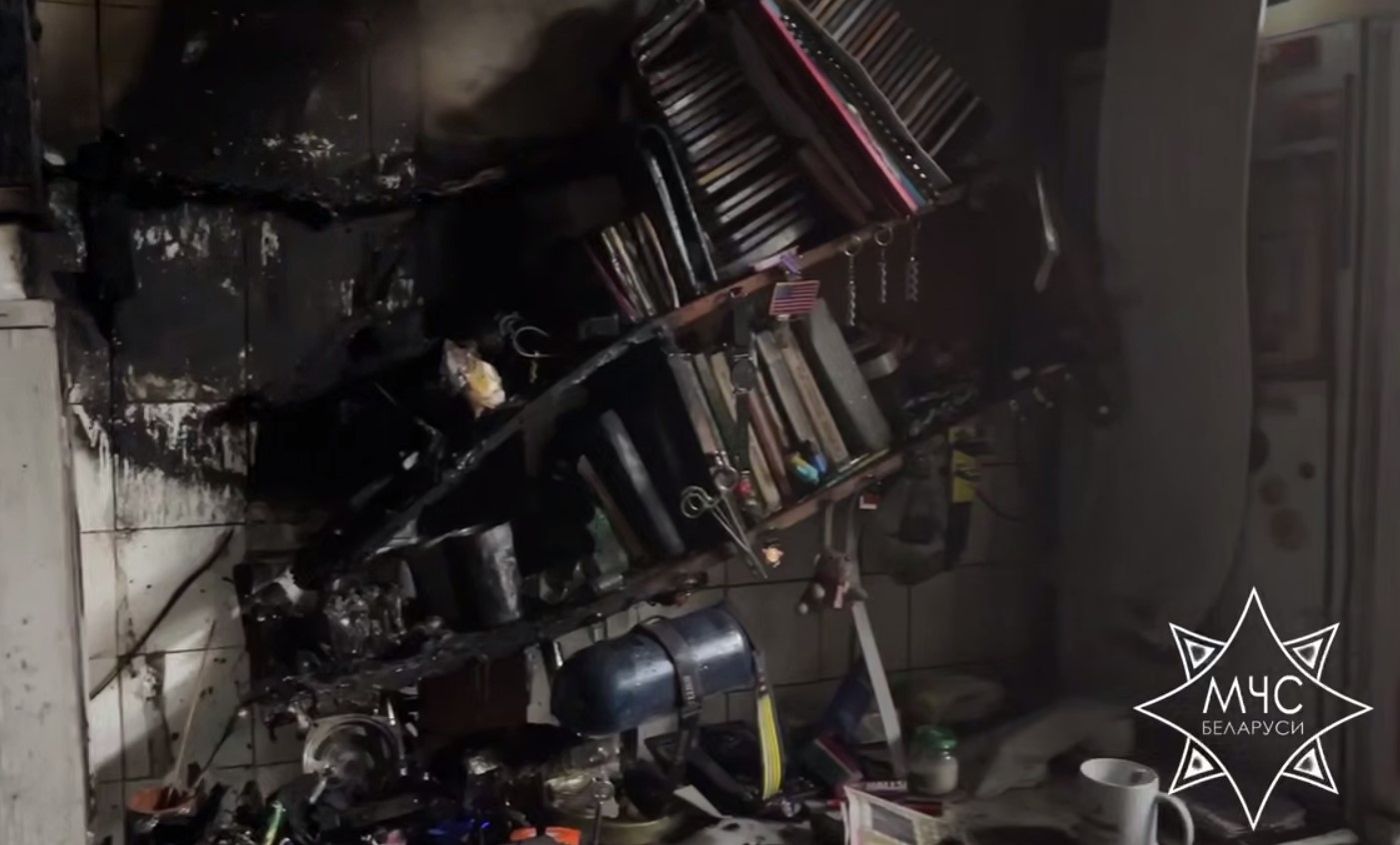 загорание в институте НАН