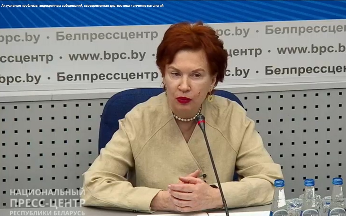 Анжелика Солнцева, стоп-кадр из видеотрансляции