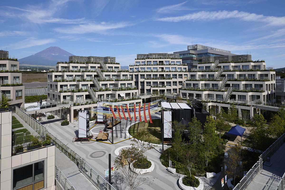 Woven City Courtyard