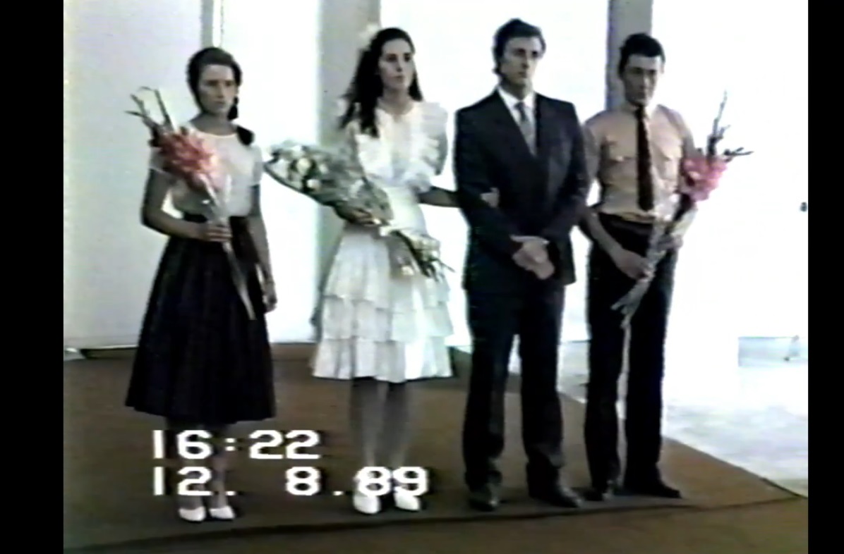 запись свадьбы на VHS кассету