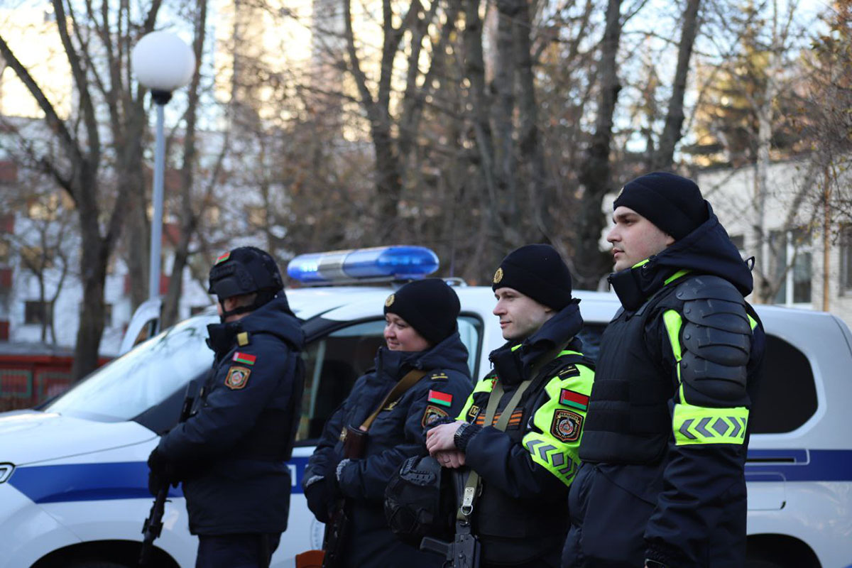 милиция в городе