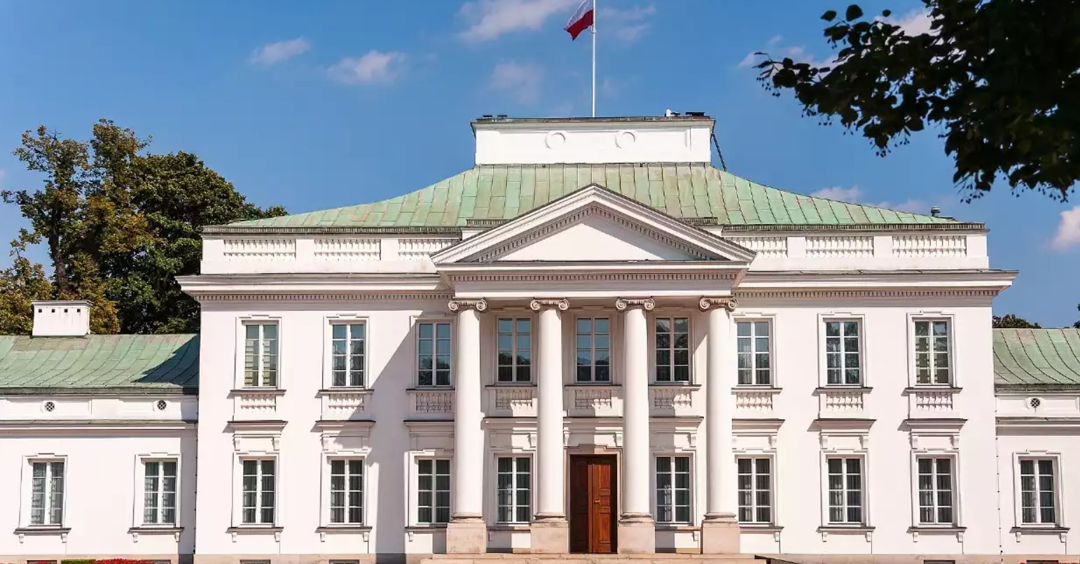 резиденция президента в польше