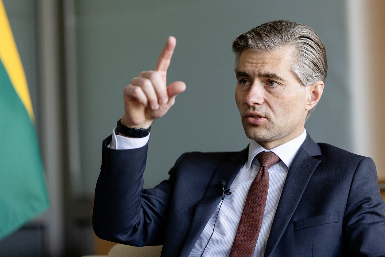 Глава МИД Литвы