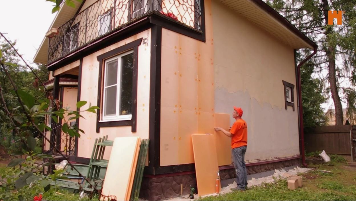 утепление дачного дома 