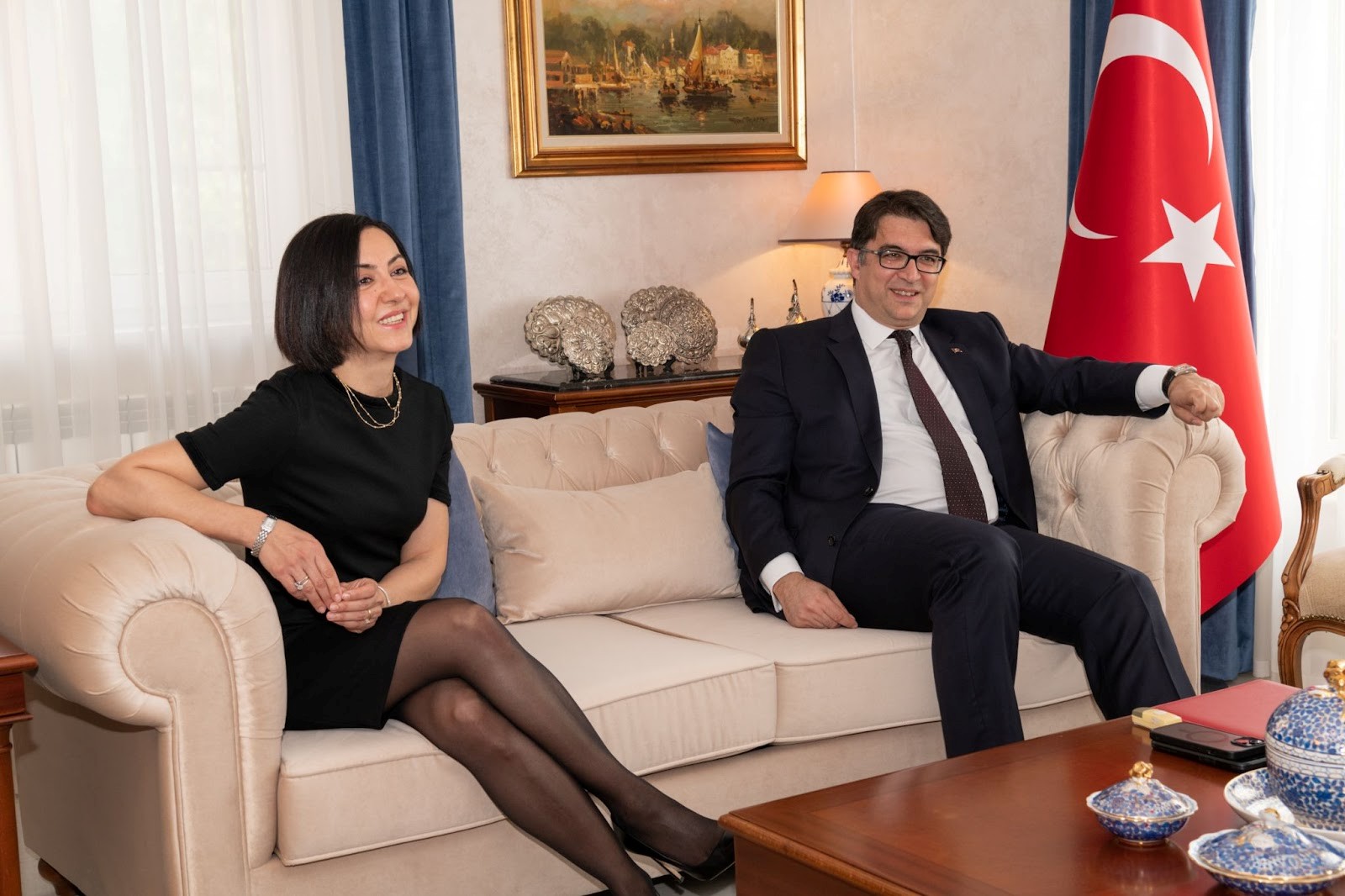 5-Посол Турции в Беларуси Гючлю Джем Ышик с супругой Сельвой Коркмазджан-Ышик.jpg