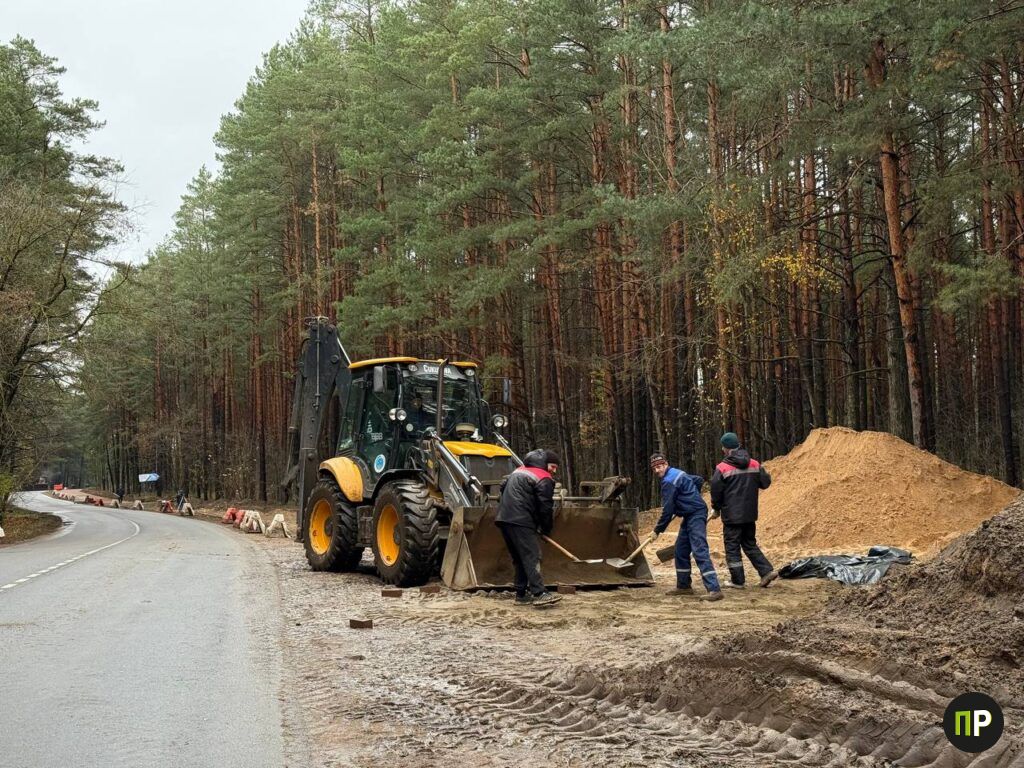 Строительство новой велодорожки