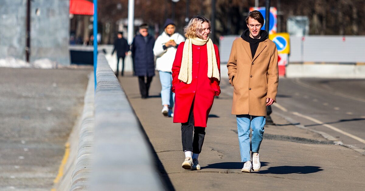 теплый март