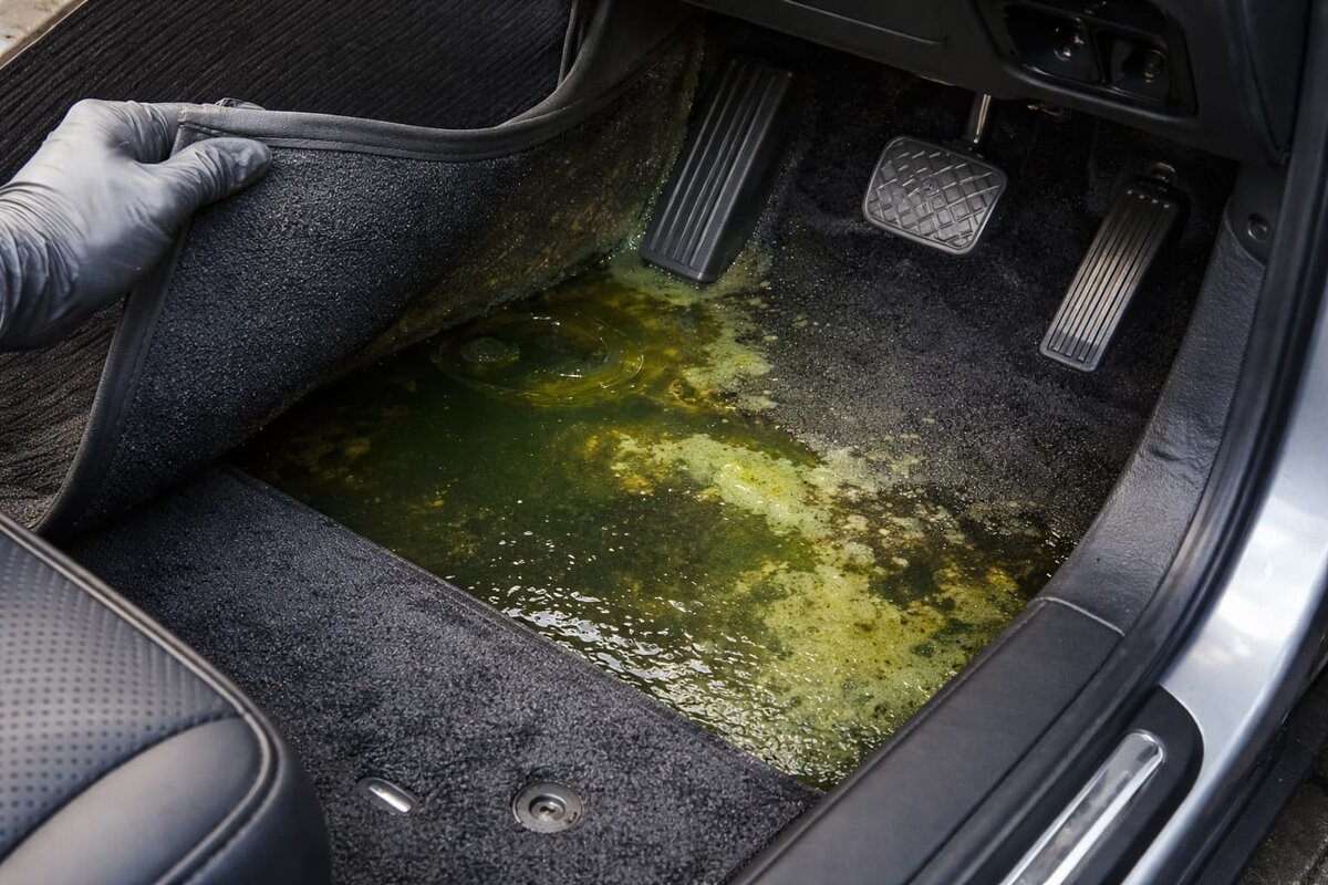 грязная вода в машине грязная вода в машине