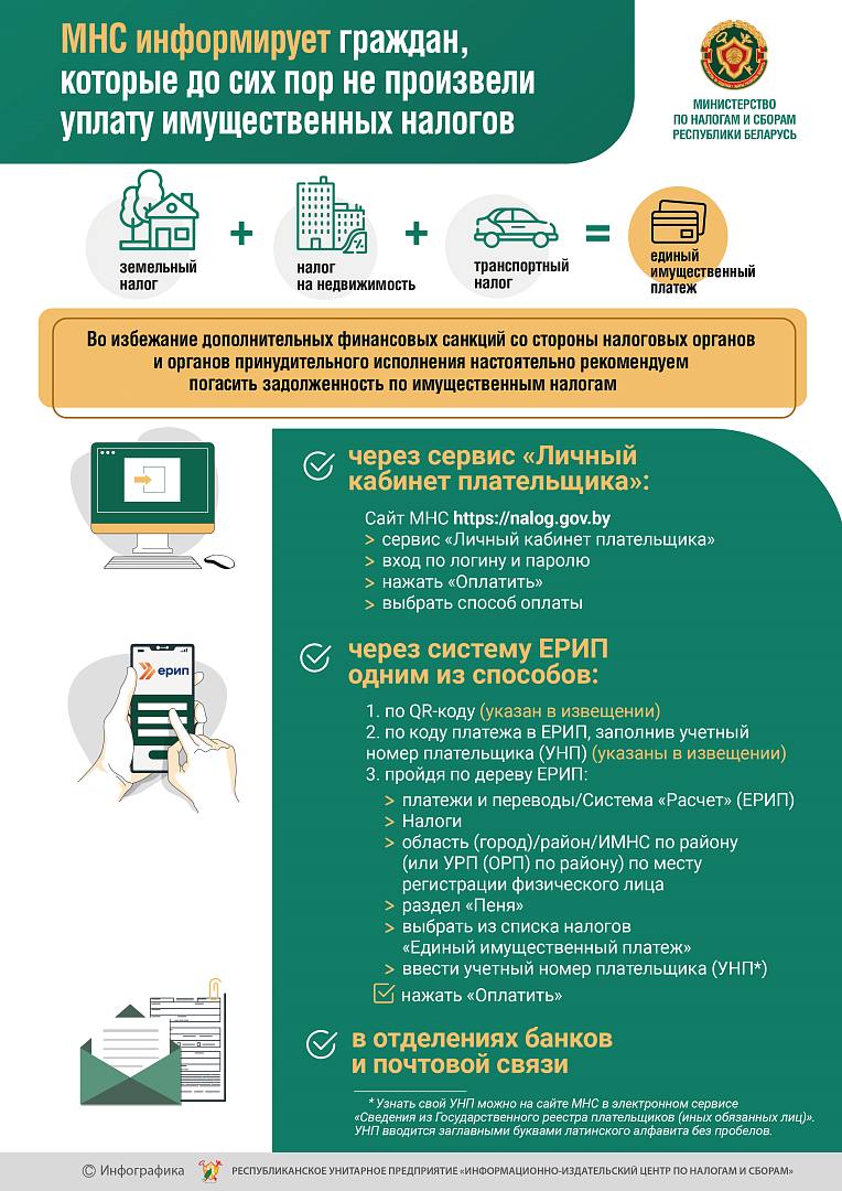 как оплатить имущественные налоги