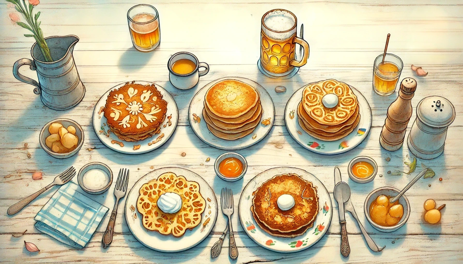 Блюда из картошки на столе.png