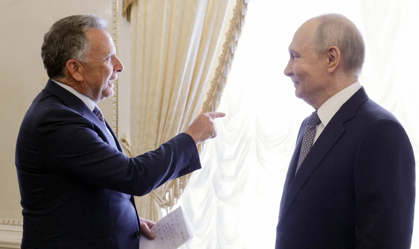 Стив Уиткофф и Владимир Путин Стив Уиткофф и Владимир Путин