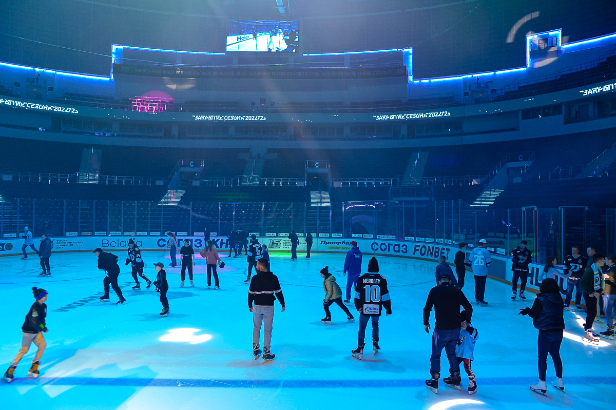 катание на коньках