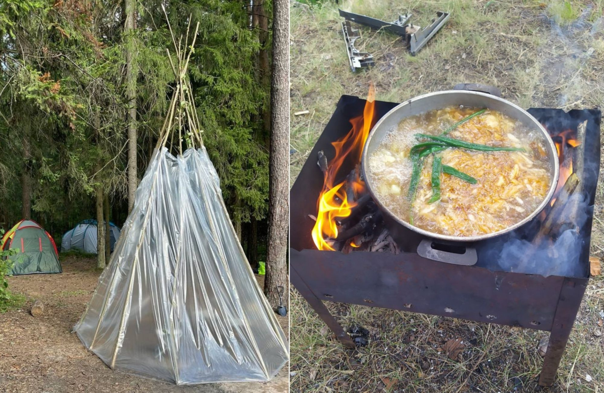 Походная баня и еда.jpg