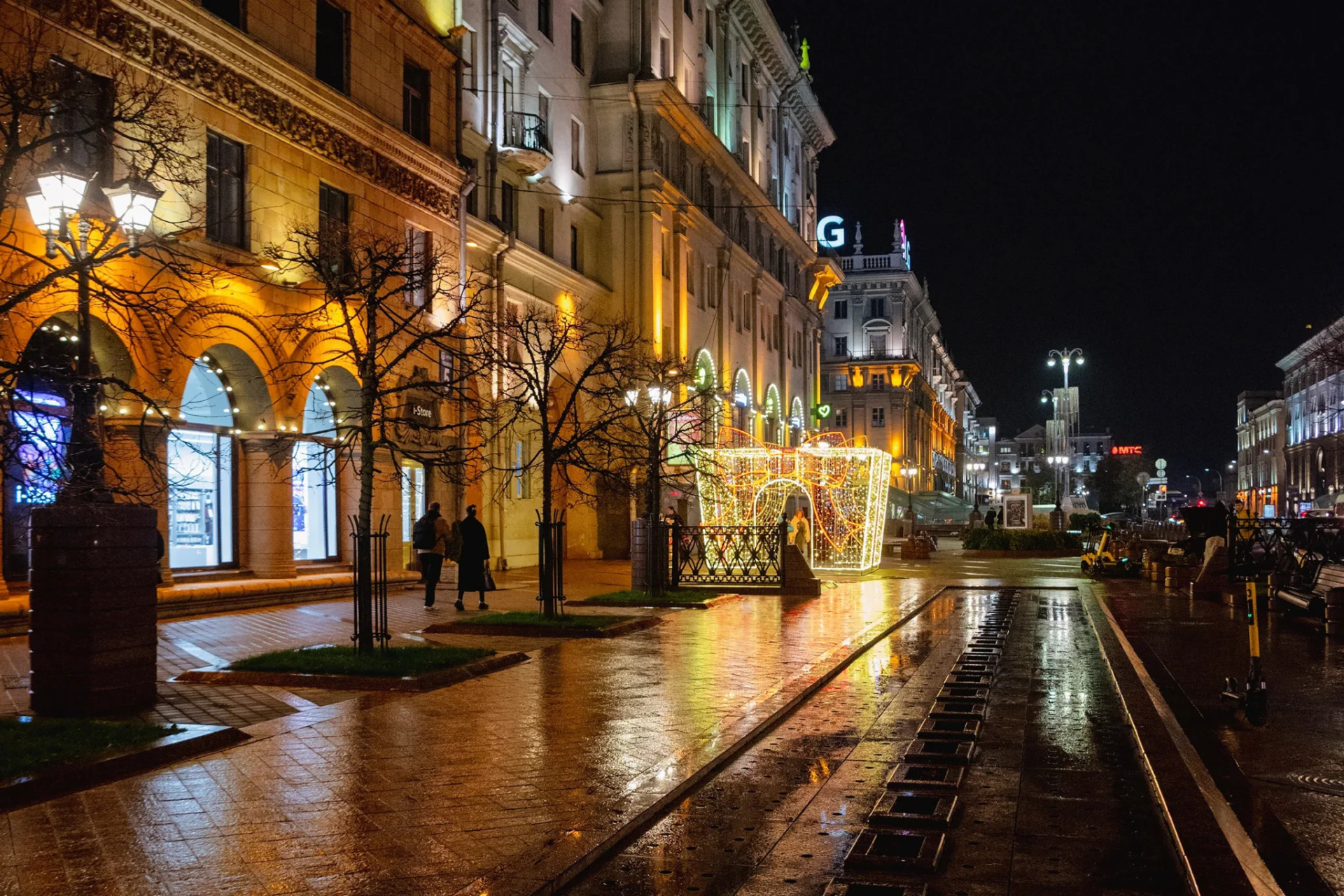 Минск в декабре