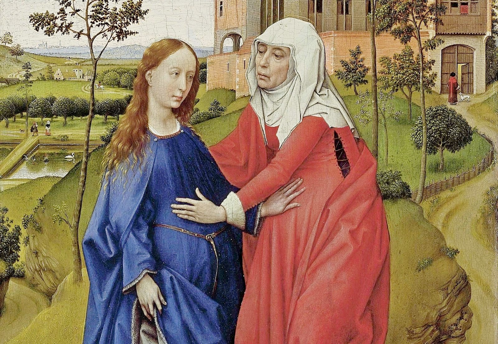 Фрагмент картины Рогира ван дер Вейдена беременная.jpg