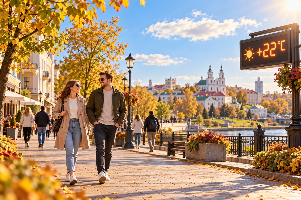 Золотая осень_ прогулка
