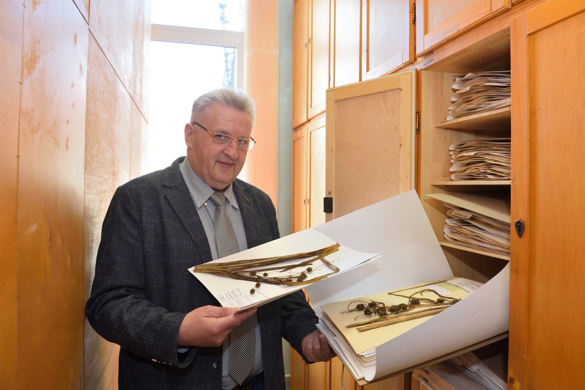 Старший научный сотрудник Института экспериментальной ботаники Аркадий Скуратович 1.jpg