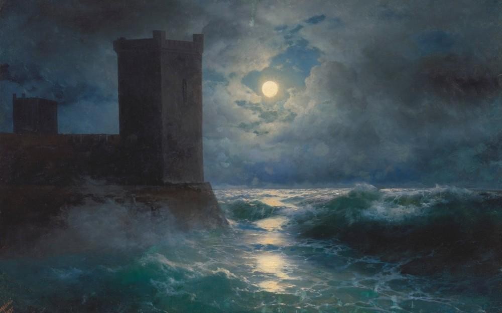 3-Генуэзские башни на Черном море Айвазовский.jpg