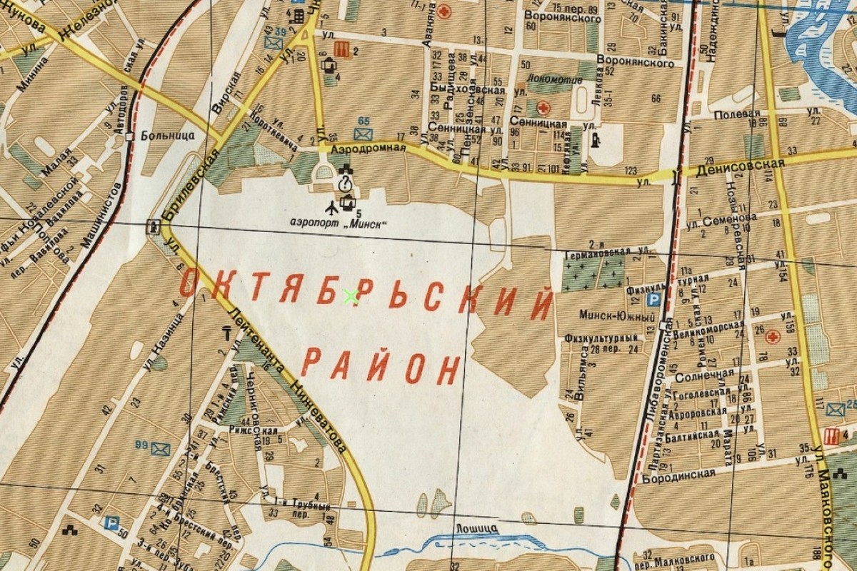 4-Фрагмент плана Минска 1991-го года.jpg