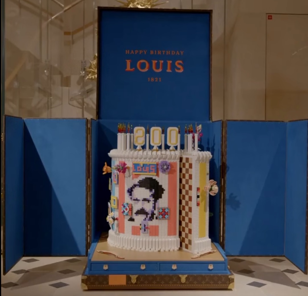 Торт Louis Vuitton в честь 200-летия со дня рождения основателя знаменитого Дома моды