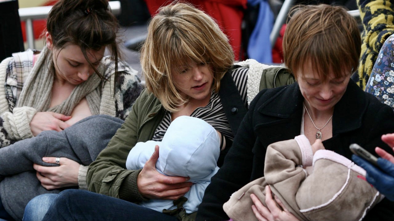 кормление ребенка грудью