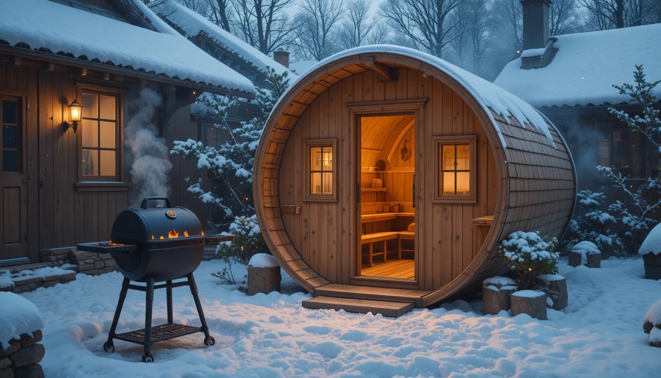 Баня на даче