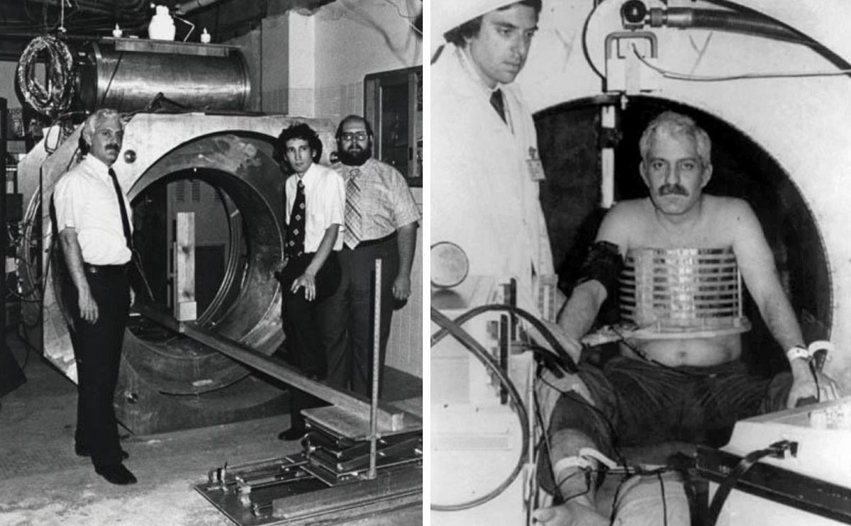 Реймонд Дамадьян и испытание МРТ Реймонд Дамадьян и испытание МРТ