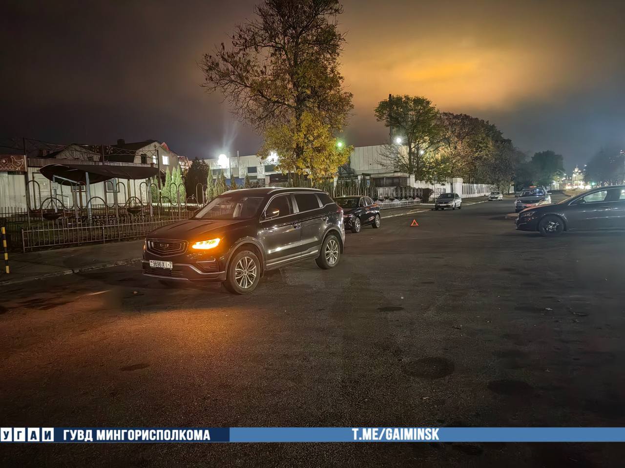 наезд на мальчика в Минске